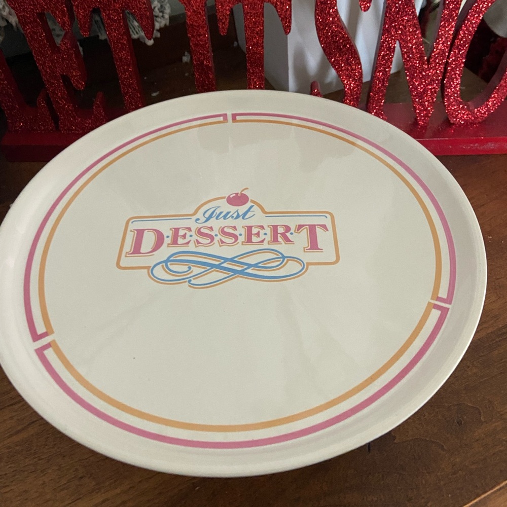 Himark “Just Desserts”Pedestral cake/pastry Platter